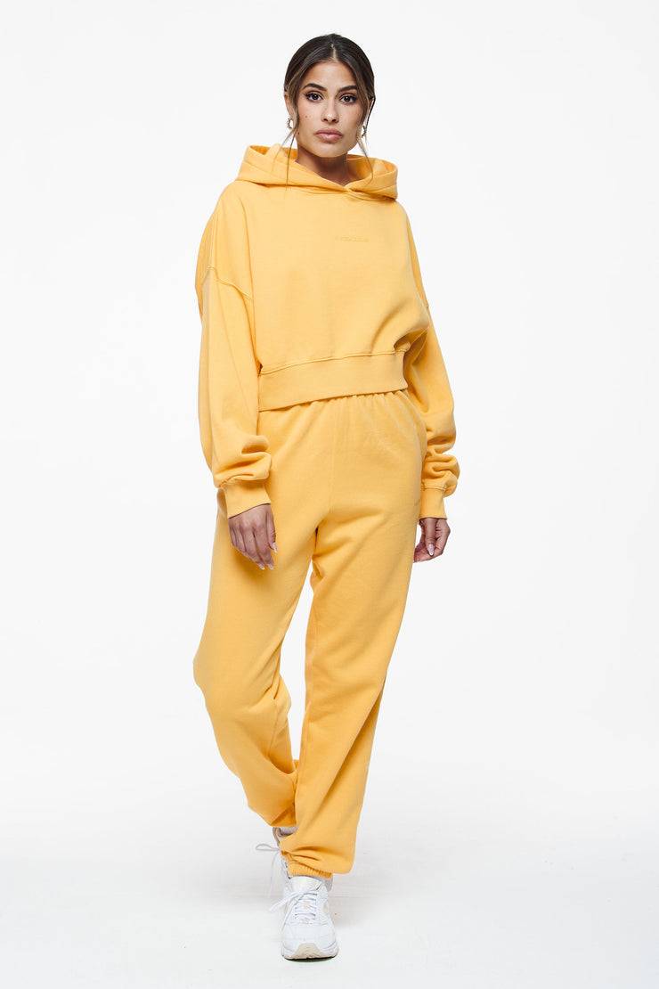 Pegador Salita Oversized Cropped Hoodie Vintage Washed Golden Sun Gum Black Friday Preise