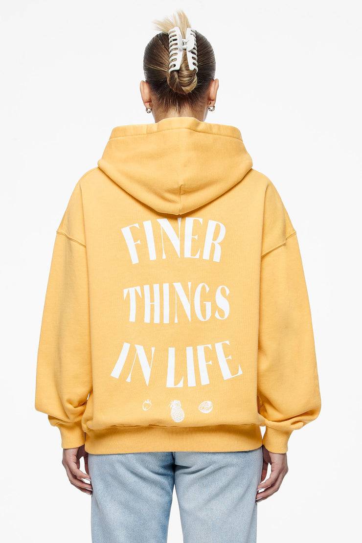 Pegador Roma Oversized Hoodie Vintage Washed Golden Sun 2025