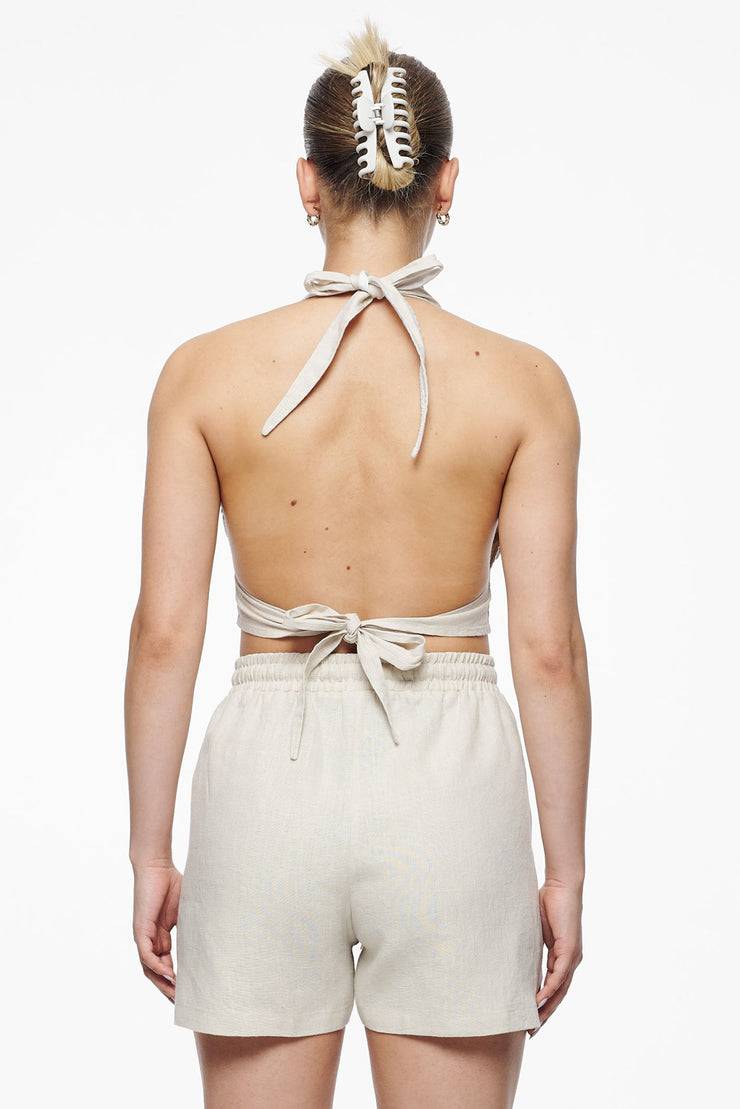 Pegador Molli Canvas Neckholder Top Unbleached Auslauf