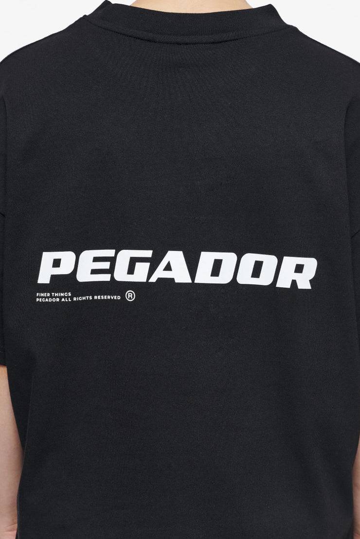 Pegador Culla Logo Heavy Oversized Tee Black Fabrikpreis