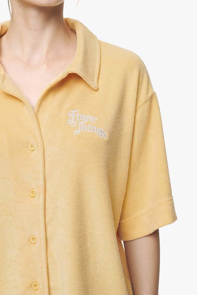 Pegador Cecina Frottee Overshirt Golden Sun Rabatt