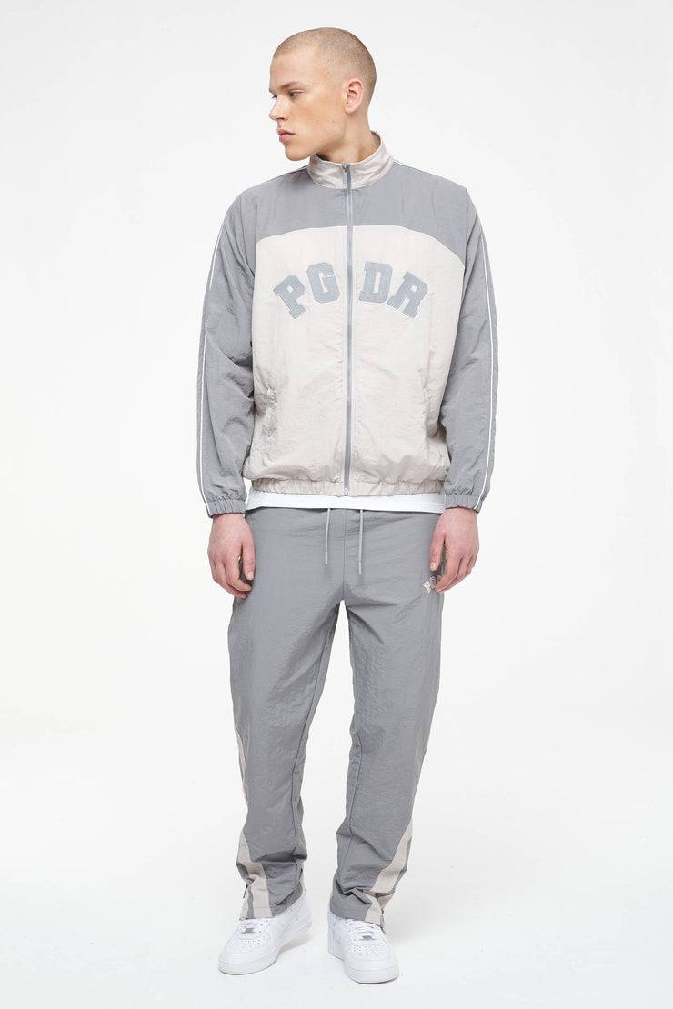 Pegador Ascot Track Jacket Dusk Grey Angels Cream Heißer Verkauf