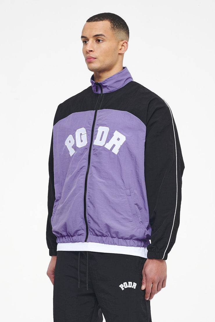 Pegador Ascot Track Jacket Black Magic Violet Top Angebot