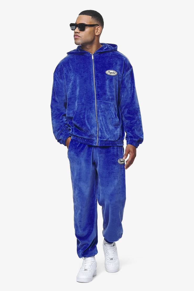 Pegador Weaver Oversized Velour Jacket Magic Violet Neueste Mode