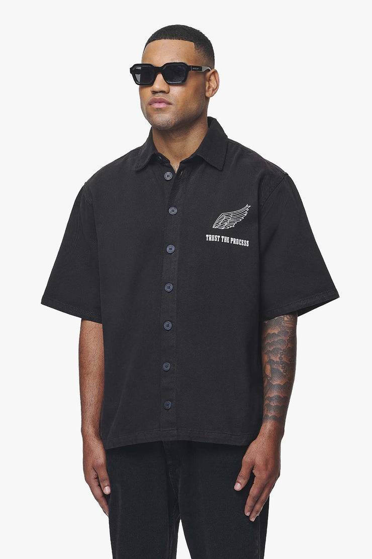 Pegador Skyler Denim Shirt Black Ink Online Outlet