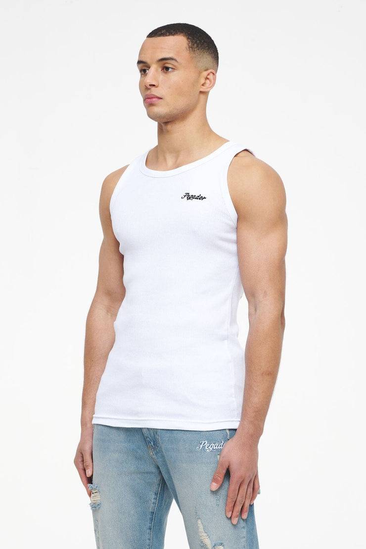 Pegador Adera Rib Undershirt White Riesige Ersparnisse