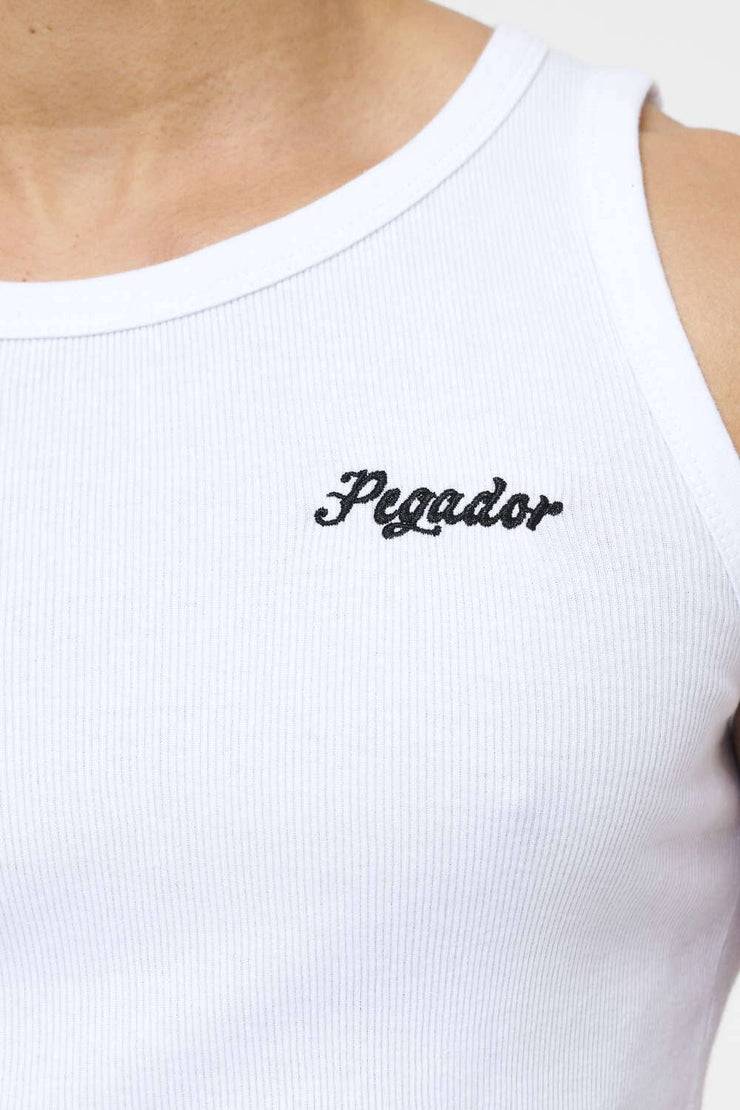 Pegador Adera Rib Undershirt White Riesige Ersparnisse