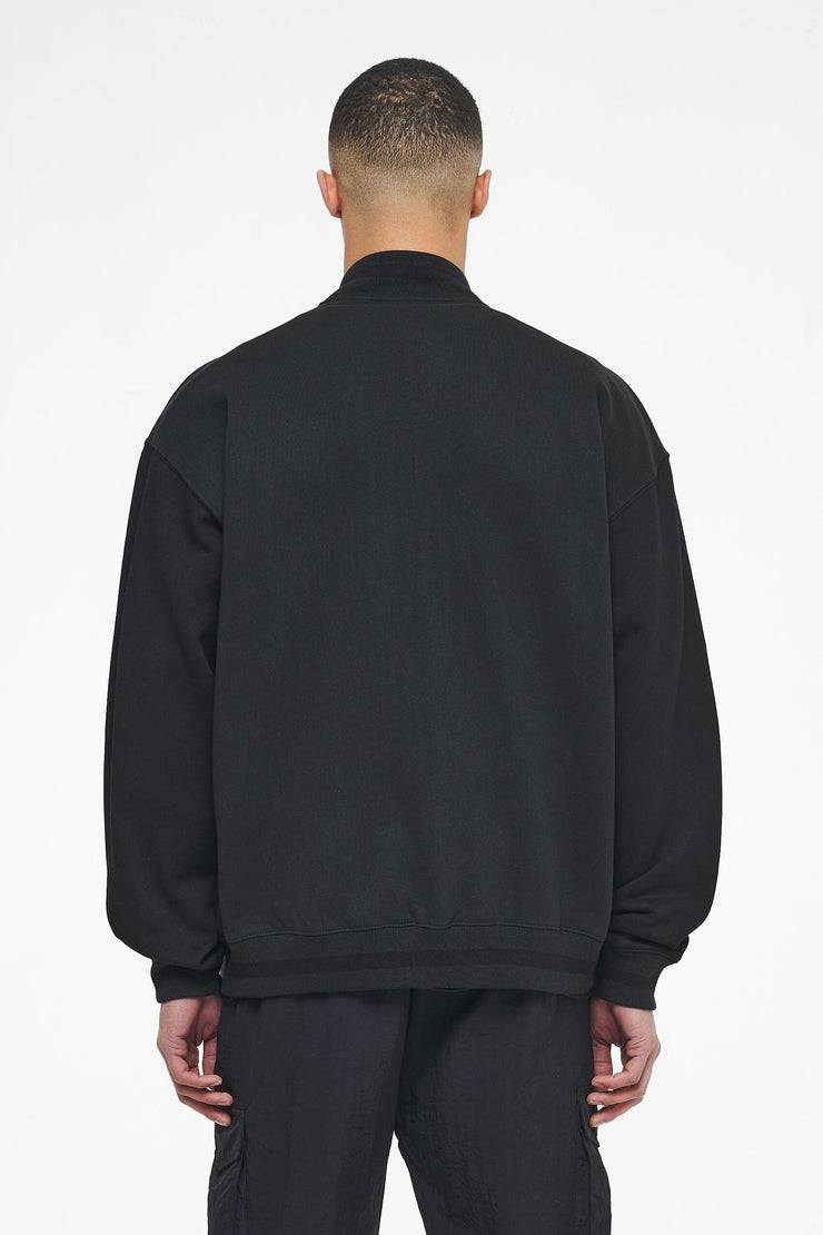 Pegador Whitney Varsity Jacket Washed Black Ink Black VIP-Rabatte