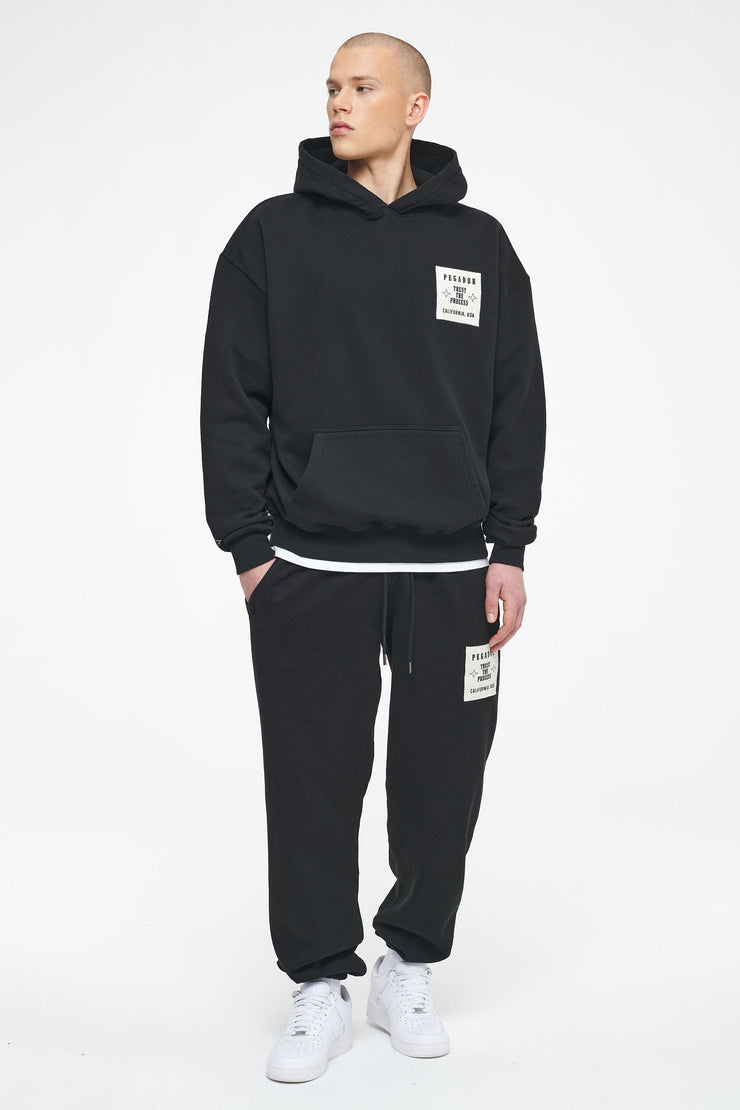 Pegador Galt Heavy Sweat Pants Vintage Washed Black Ink Super Sparpreis