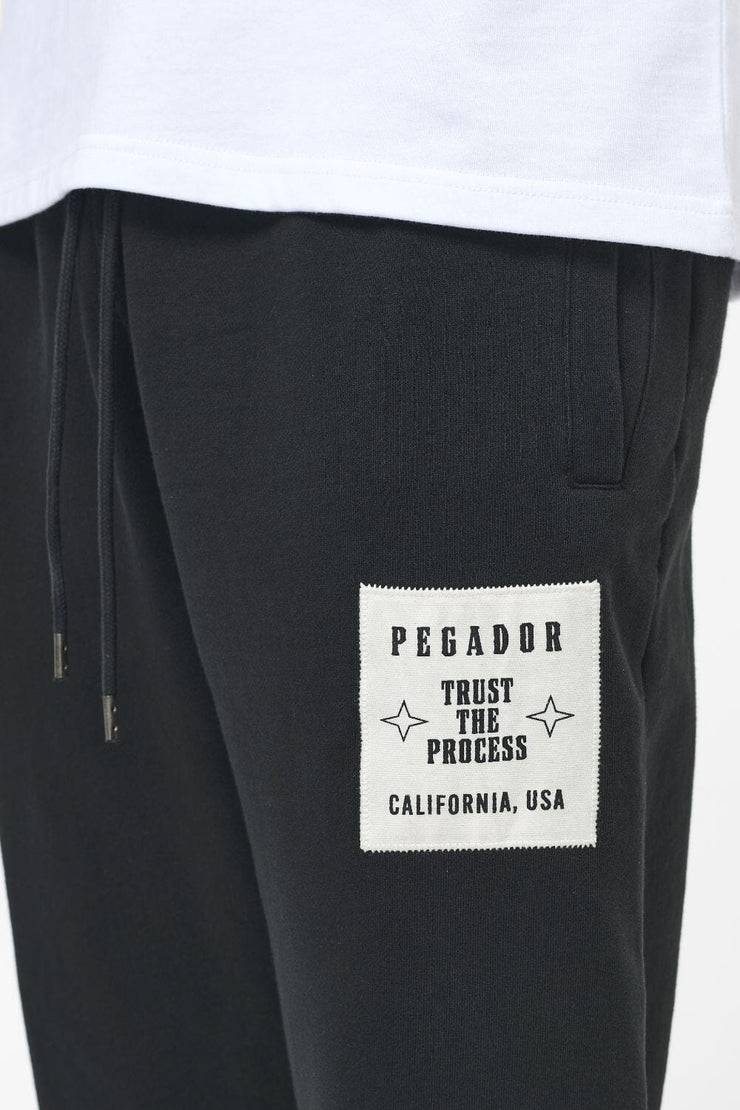Pegador Galt Heavy Sweat Pants Vintage Washed Black Ink Super Sparpreis