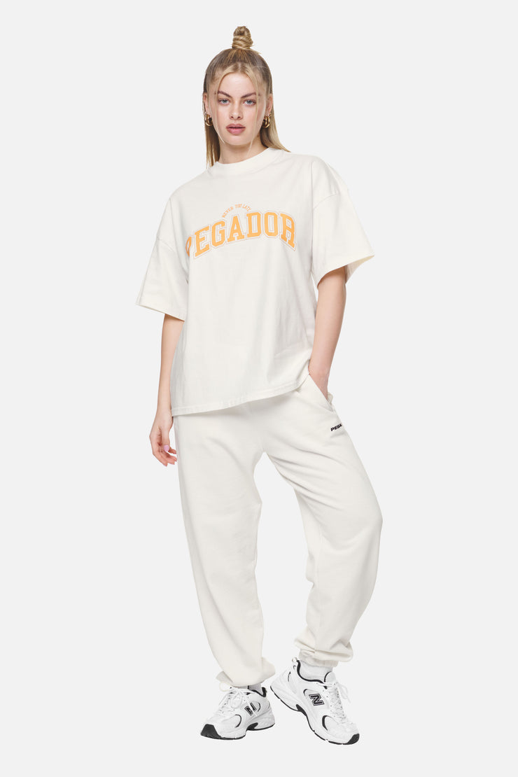 Pegador Wayruna Heavy Oversized Tee Washed Coconut Milk Letzte 2 Tage