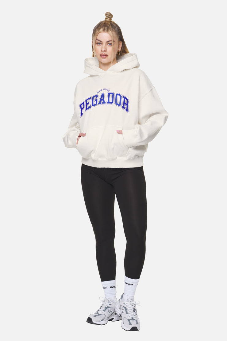 Pegador Wayruna Oversized Hoodie Washed Coconut Milk Letzter Tag