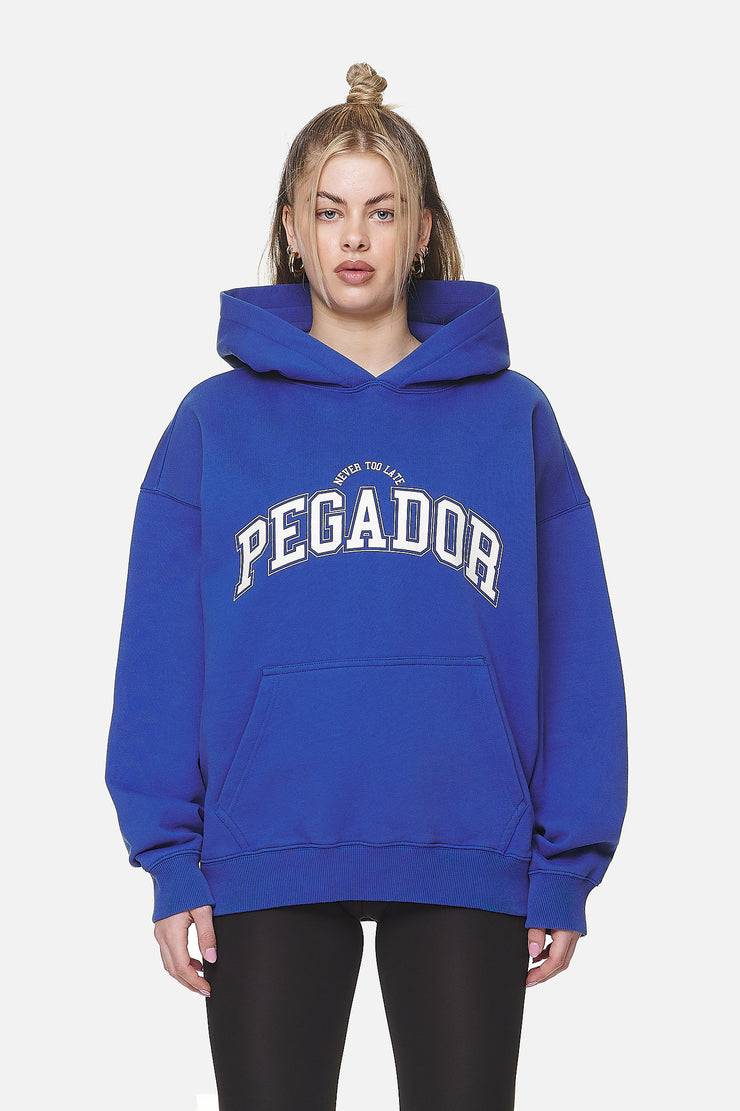 Pegador Wayruna Oversized Hoodie Washed True Blue Zeitbegrenzte Promotion