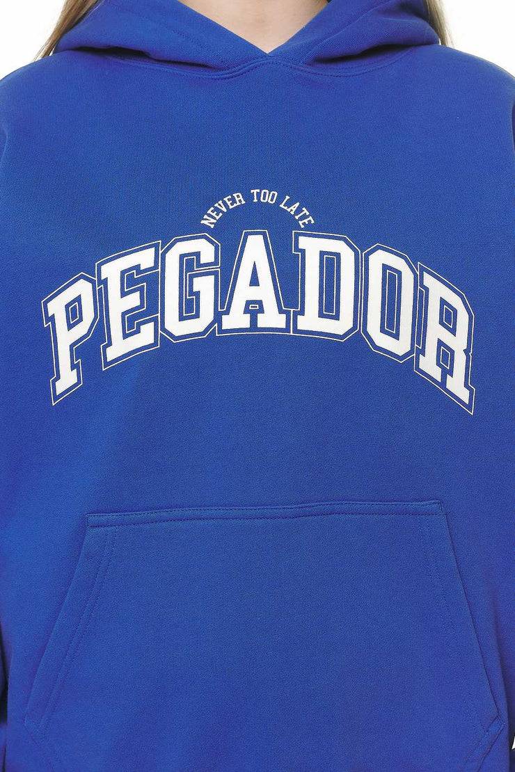 Pegador Wayruna Oversized Hoodie Washed True Blue Zeitbegrenzte Promotion