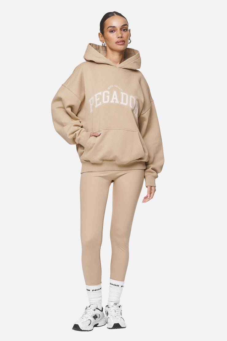 Pegador Wayruna Oversized Hoodie Washed Safari Sand Bis zu 50% Rabatt