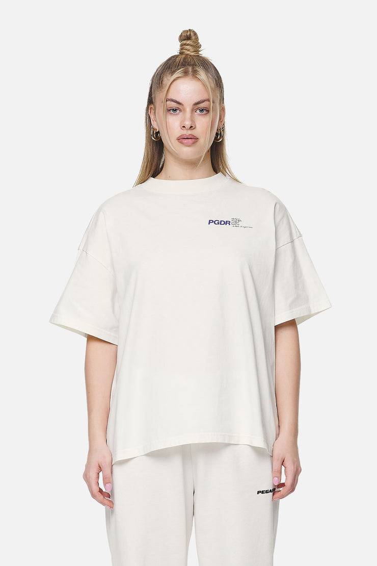 Pegador Habana Heavy Oversized Tee Washed Coconut Milk Nur für heute