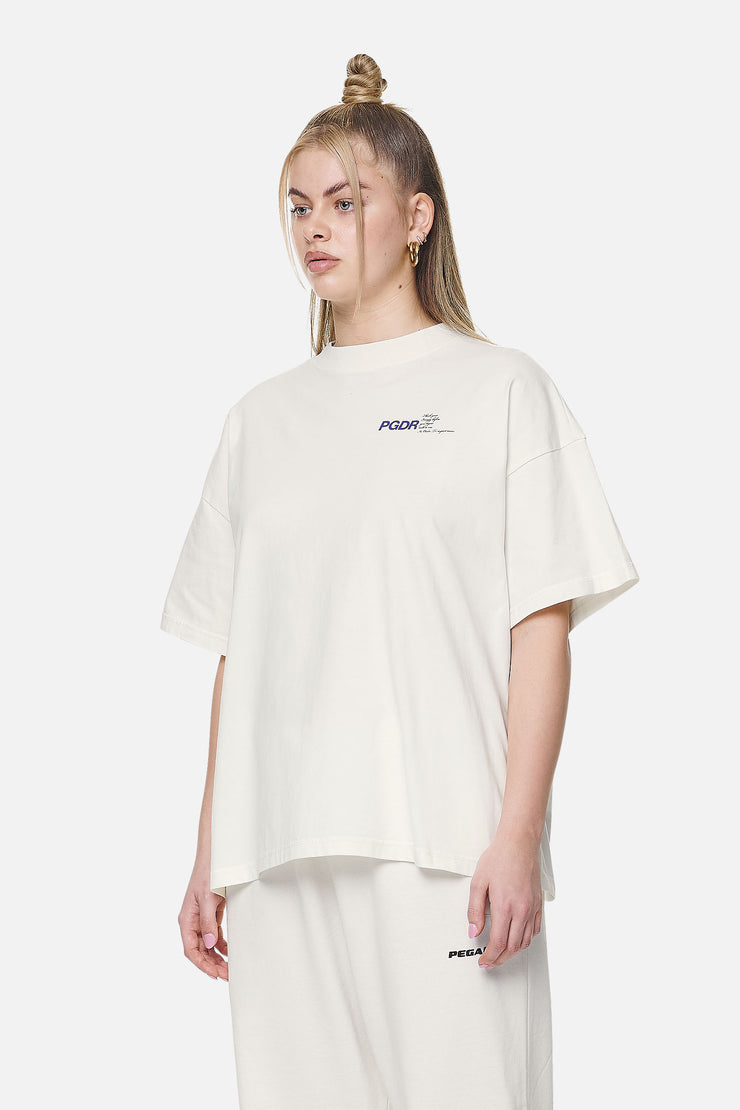 Pegador Habana Heavy Oversized Tee Washed Coconut Milk Nur für heute