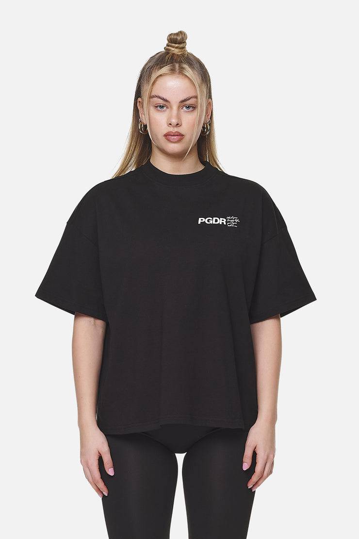 Pegador Habana Heavy Oversized Tee Black Sonderangebot der Fabrik