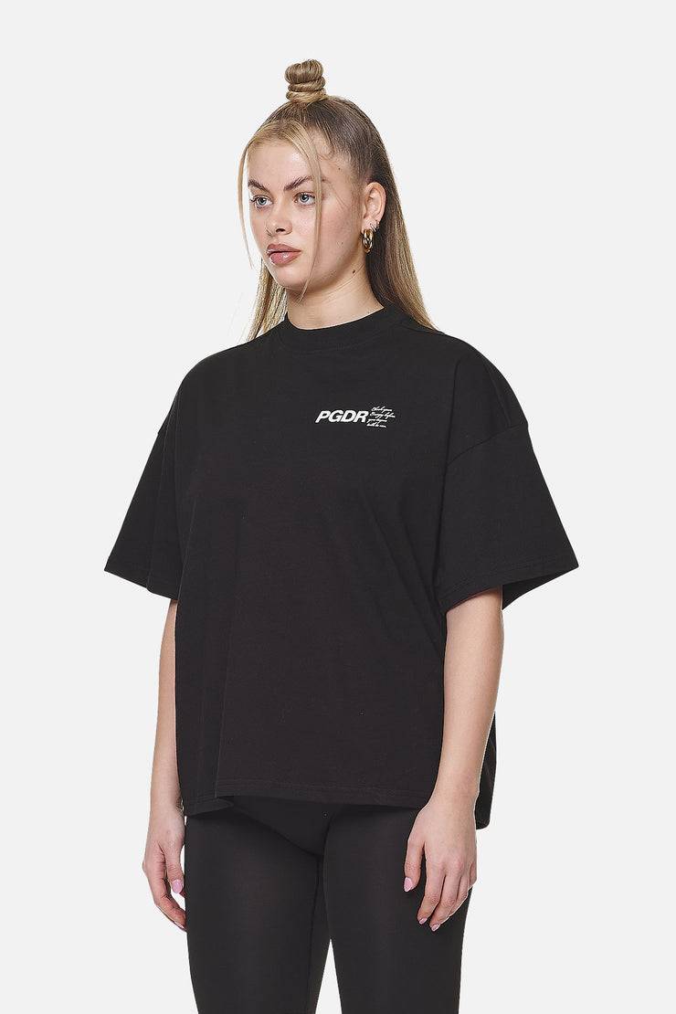 Pegador Habana Heavy Oversized Tee Black Sonderangebot der Fabrik