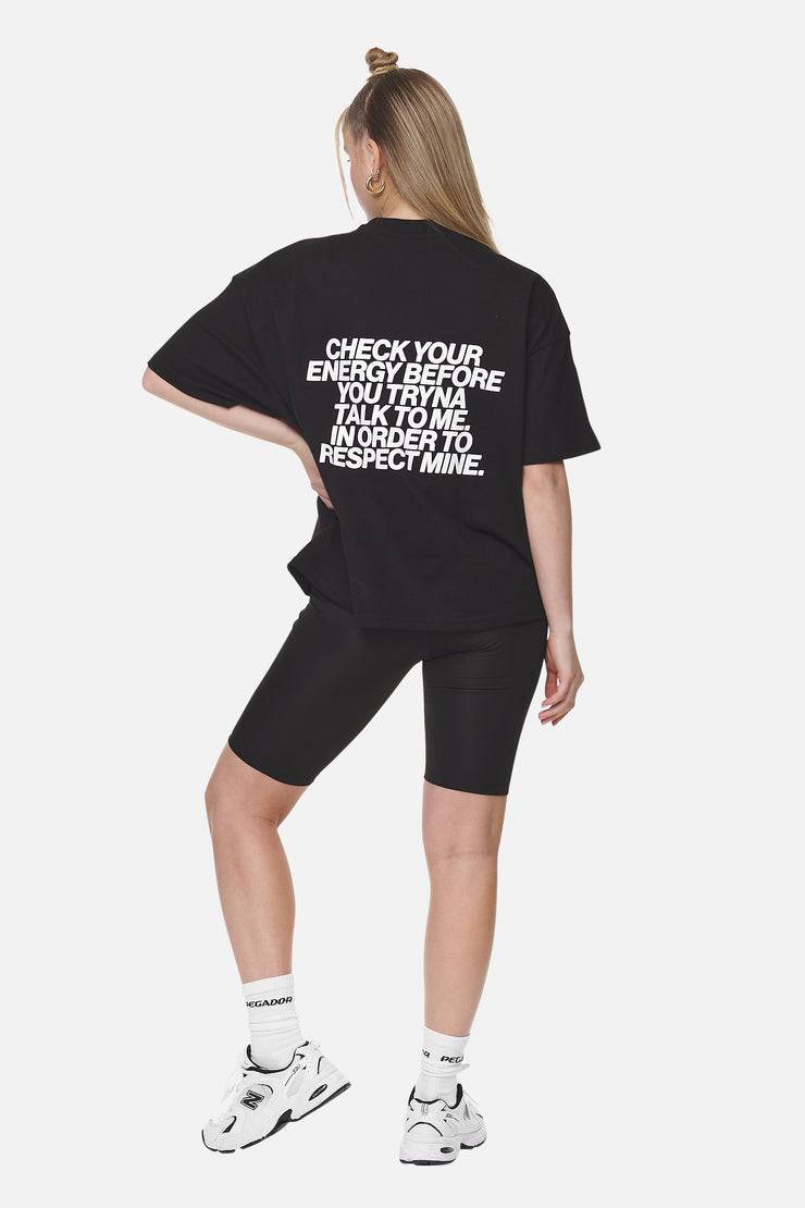 Pegador Habana Heavy Oversized Tee Black Sonderangebot der Fabrik
