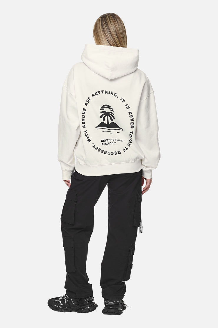 Pegador Palmyra Oversized Hoodie Washed Coconut Milk Bis zu 55% Rabatt