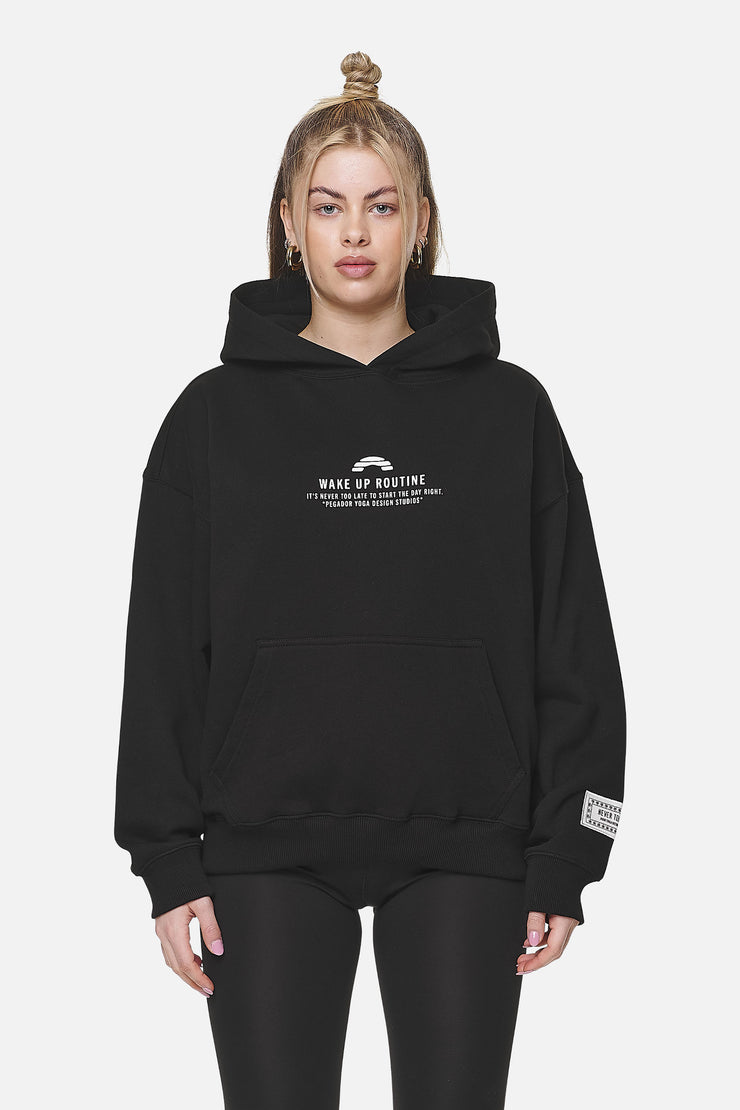 Pegador Idalia Oversized Hoodie Black Riesige Rabatte