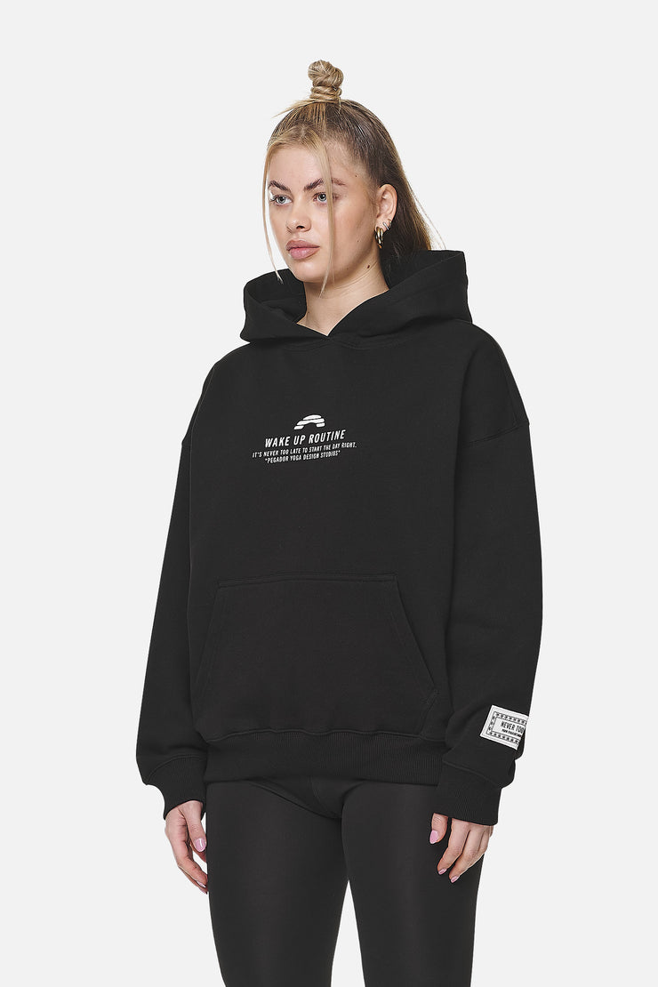 Pegador Idalia Oversized Hoodie Black Riesige Rabatte