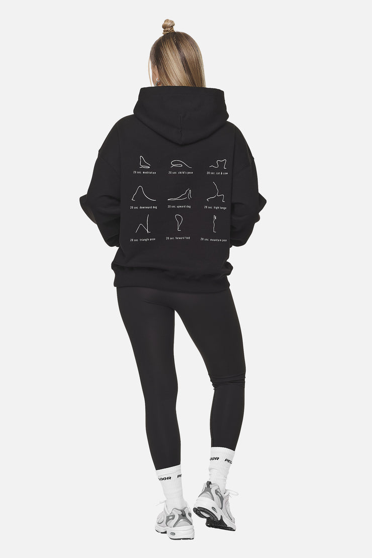 Pegador Idalia Oversized Hoodie Black Riesige Rabatte