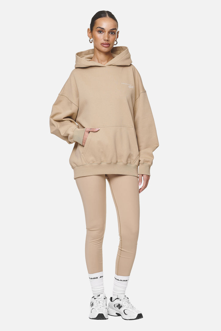 Pegador Berri Oversized Hoodie Washed Safari Sand Speichern exportieren