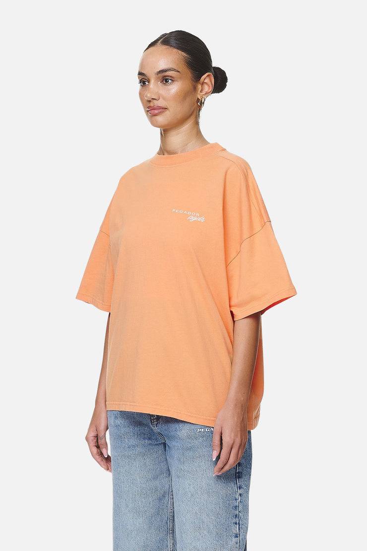 Pegador Berri Heavy Oversized Tee Washed Apricot Black Friday Preise