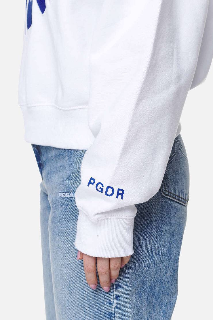 Pegador Sarina Oversized Halfzip Sweater White 50% Rabatt für begrenzte Zeit