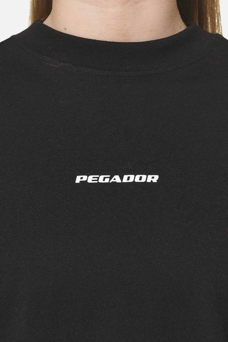 Pegador Arendal Logo Heavy Oversized Tee Black White Angebote