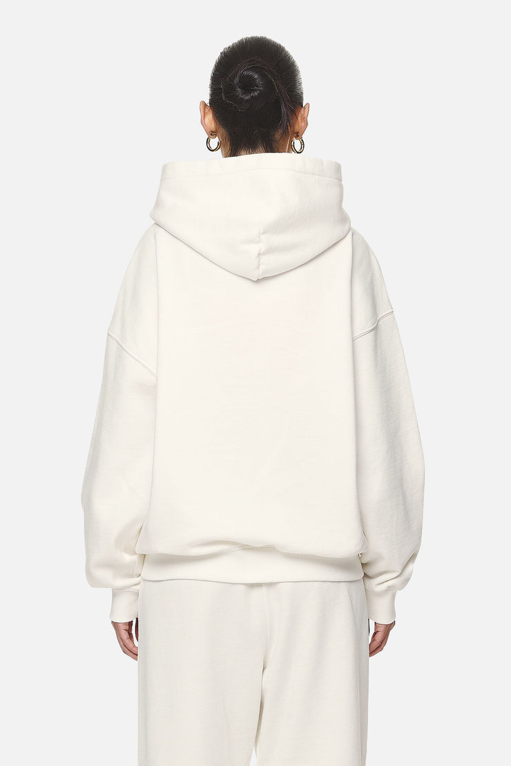 Pegador Clarita Logo Oversized Hoodie Washed Coconut Milk Black Gum Günstiger Verkauf