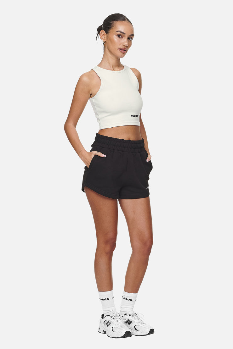 Pegador Ayla Crop Top Washed Coconut Milk Black Meist gekauft