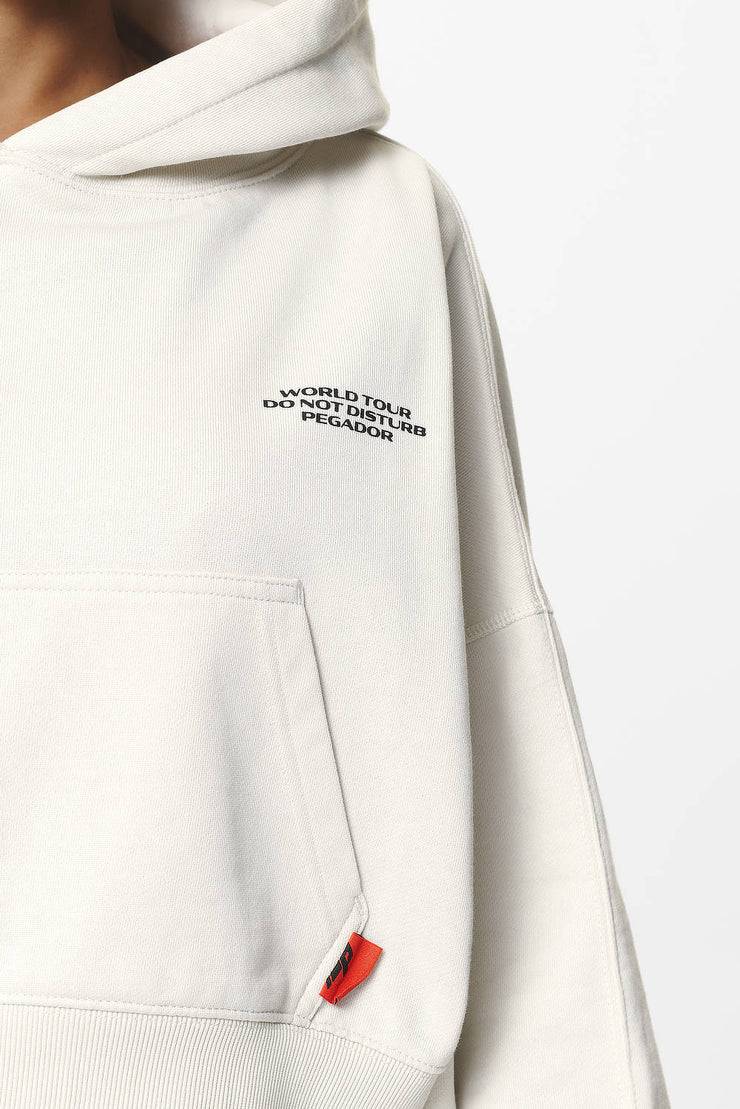 Pegador Vrena Oversized Cropped Hoodie Washed Salty Cream Fabrikpreis