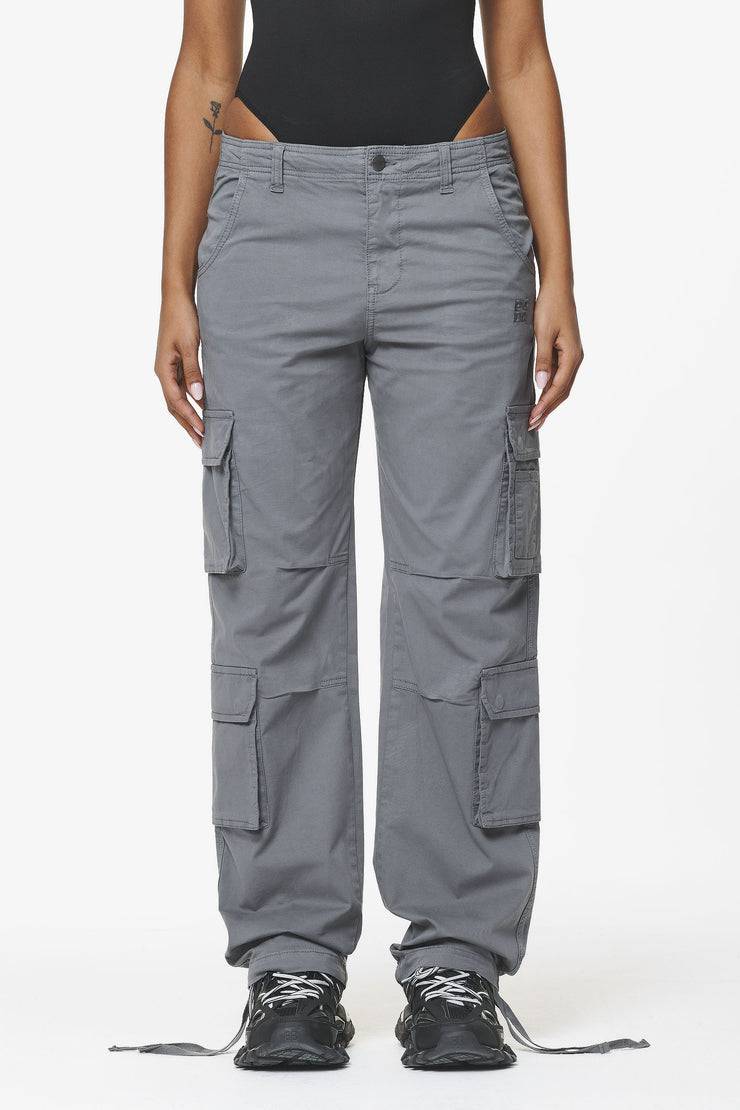 Pegador Tanum Wide Cargo Pants Anthracite Grey Online Shopping
