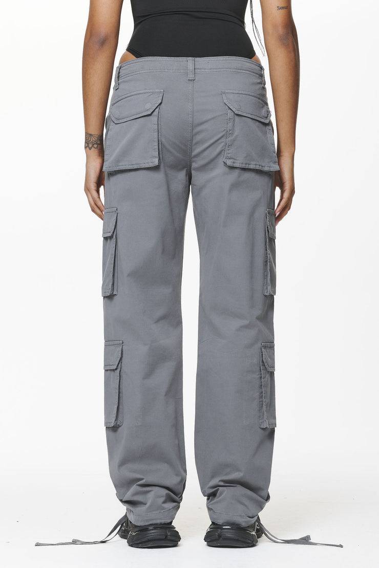 Pegador Tanum Wide Cargo Pants Anthracite Grey Online Shopping