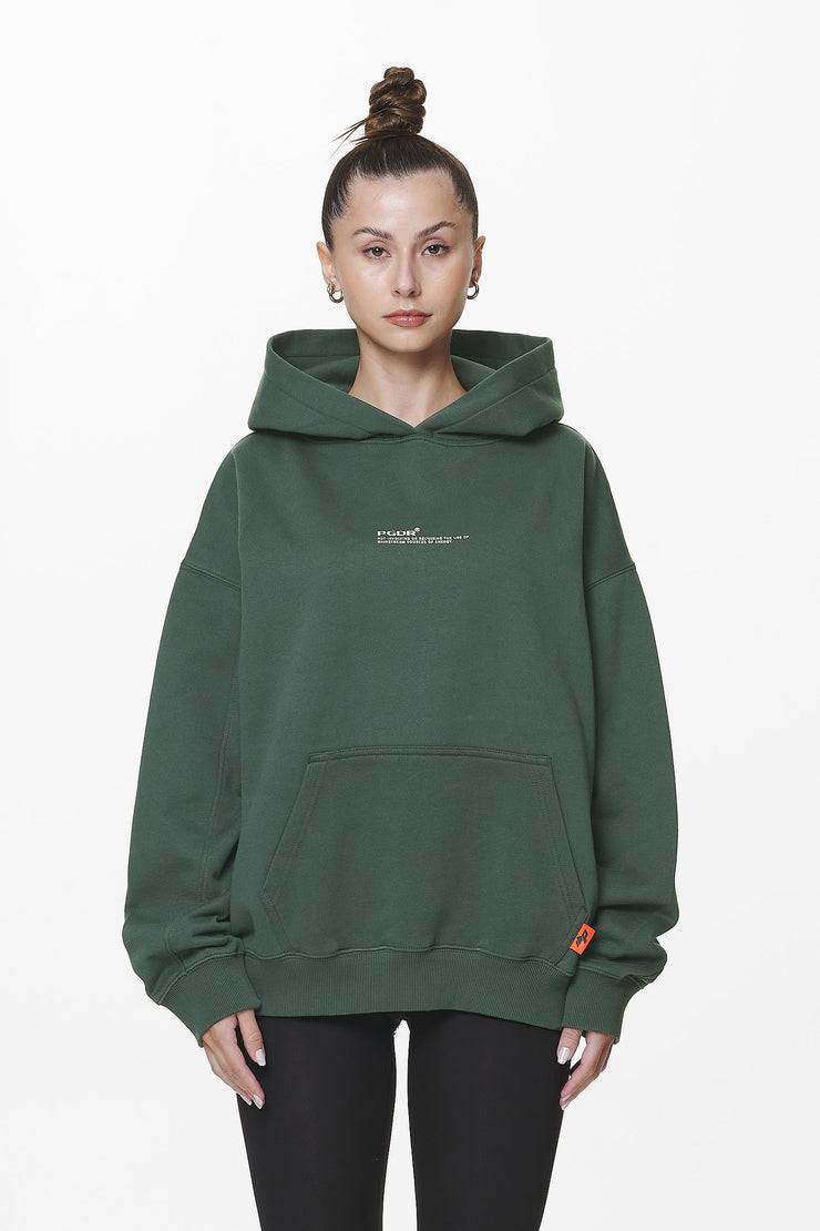 Pegador Navisk Oversized Hoodie Washed Sage Green Vatertagsangebot