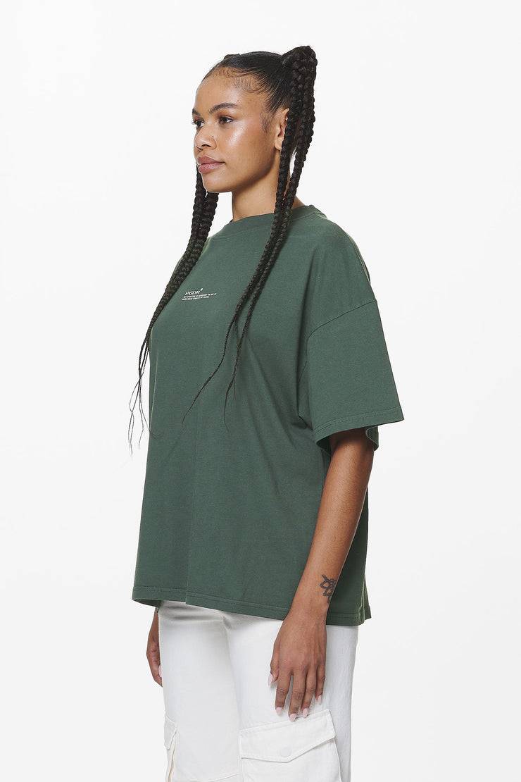 Pegador Navisk Heavy Oversized Tee Washed Sage Green Heißer Verkauf