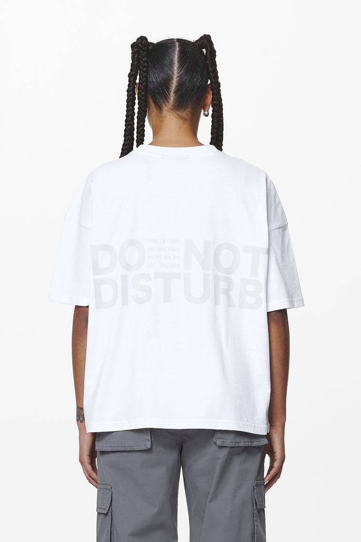Pegador Groven Heavy Oversized Tee White Tägliche Deals