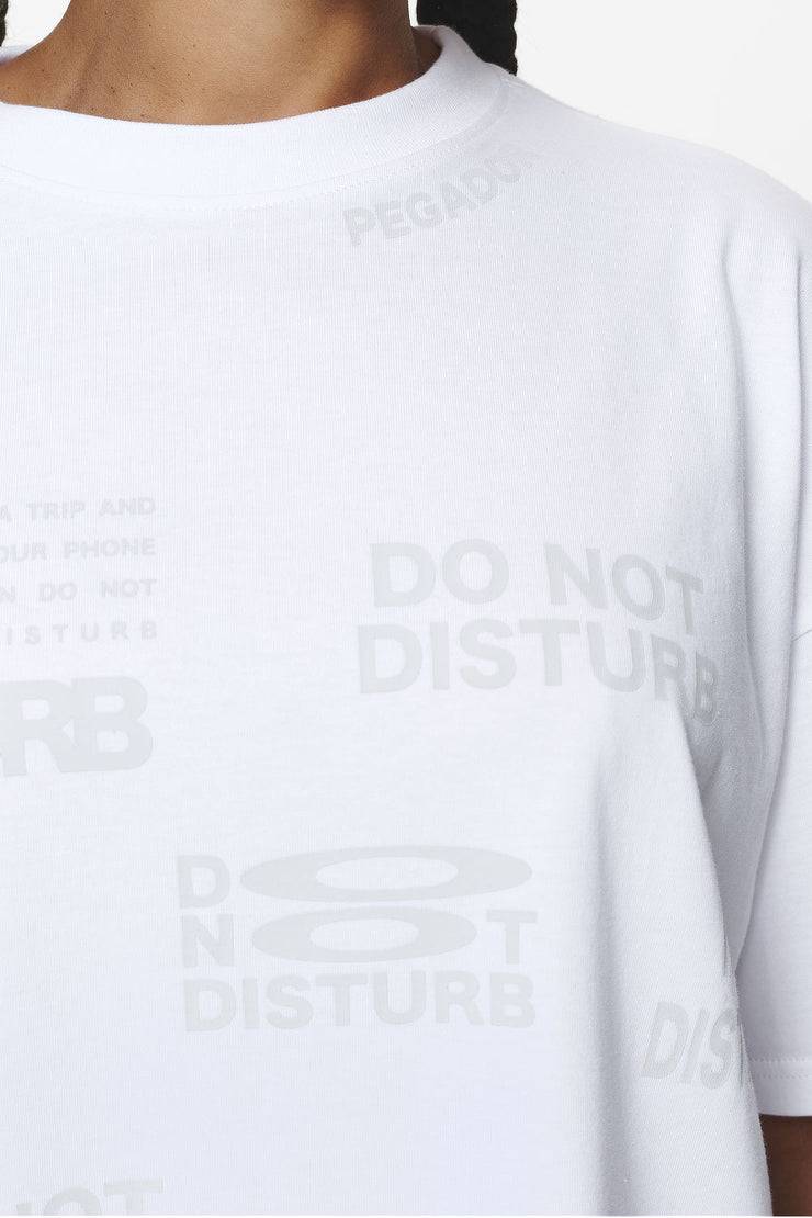 Pegador Groven Heavy Oversized Tee White Tägliche Deals