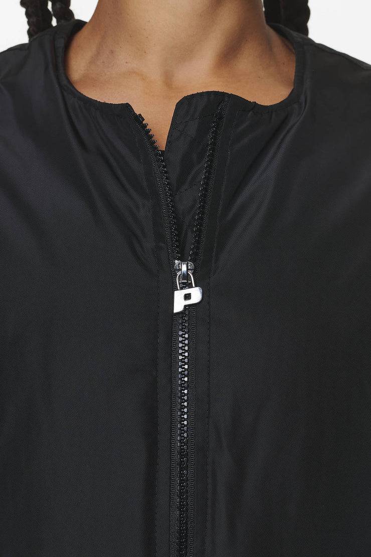 Pegador Floro Volume Puffer Bomber Jacket Black Riesige Ersparnisse