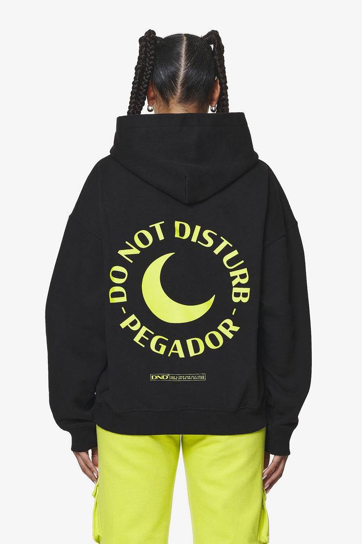Pegador Ekne Oversized Hoodie Black Tiefpreis