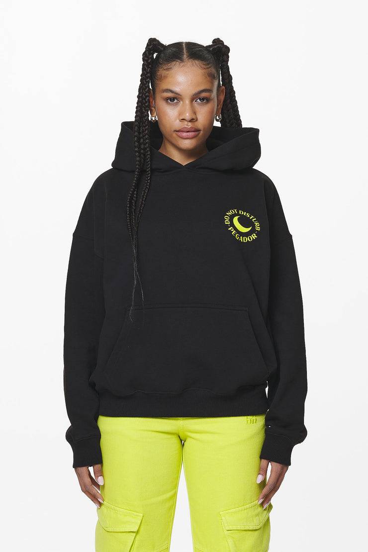 Pegador Ekne Oversized Hoodie Black Tiefpreis