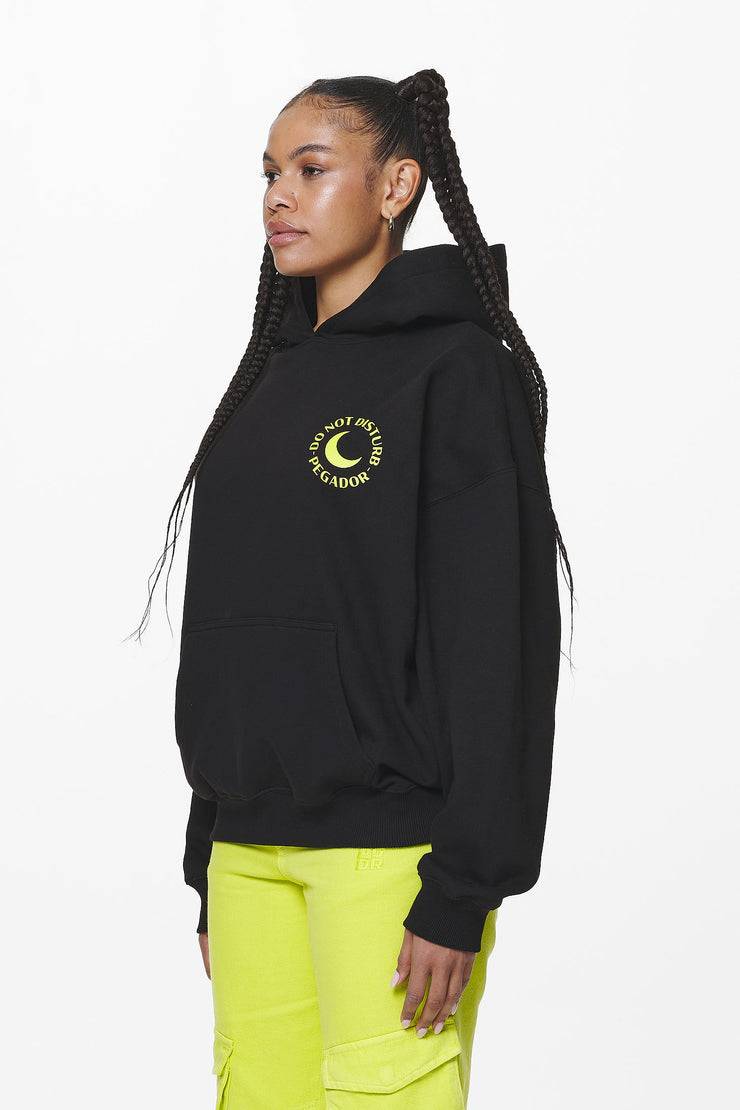 Pegador Ekne Oversized Hoodie Black Tiefpreis