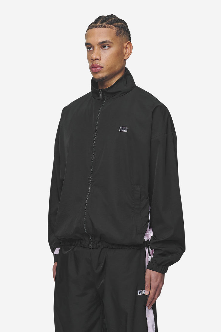 Pegador Stow Boxy Track Jacket Black Bubblegum Wochenangebot