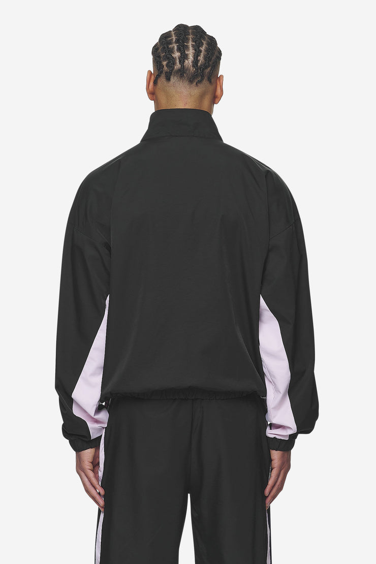 Pegador Stow Boxy Track Jacket Black Bubblegum Wochenangebot