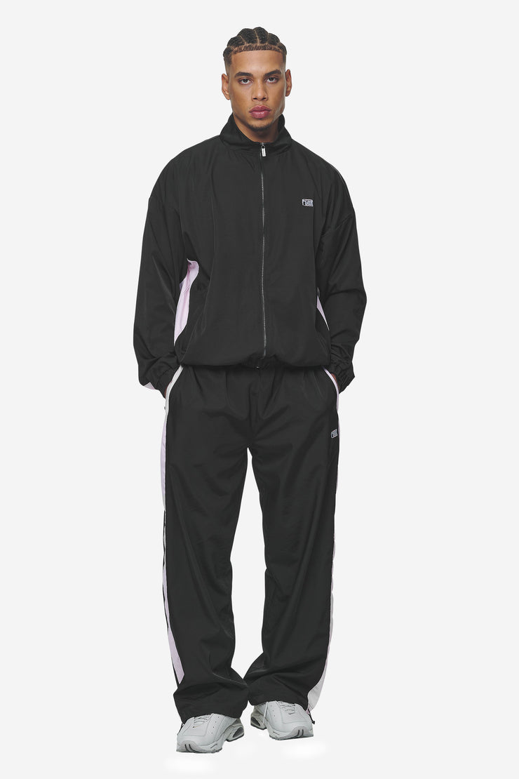 Pegador Stow Boxy Track Jacket Black Bubblegum Wochenangebot