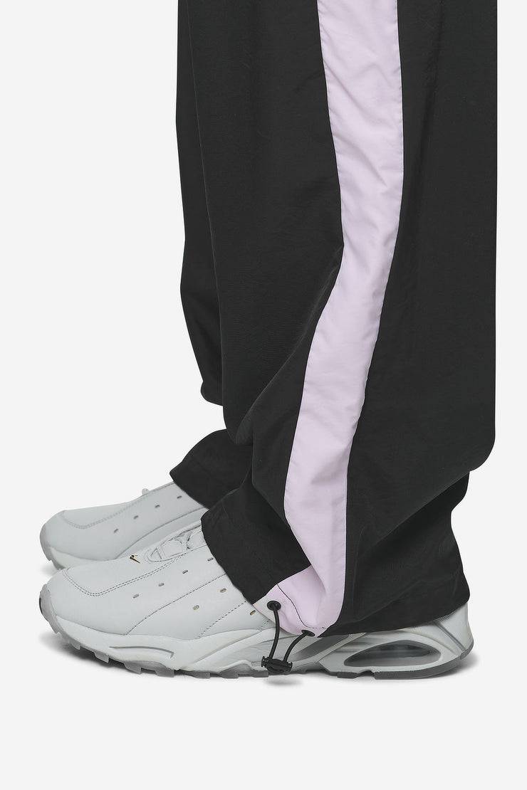 Pegador Stow Wide Track Pants Black Bubblegum Kostenlose Rückgabe