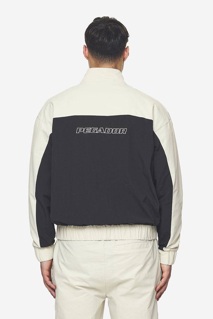 Pegador Wolsey Track Jacket Salty Cream Black Begrenzte Freigabe